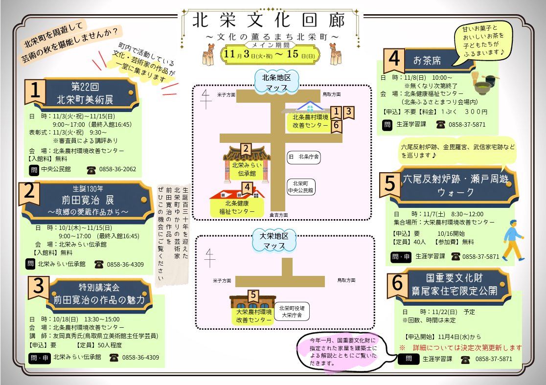 北栄文化回廊~文化の薫るまち北栄町~